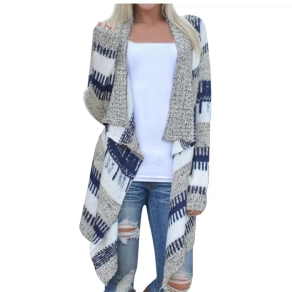 Waterfall Open-Style Cardigan - Picture 2 of 5